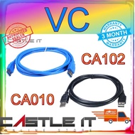 Cable USB3 USB2 Standard USB A to USB A 1.5 Meter / 0.3 Meter / 30CM - USB 3.0 Male to Male