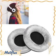 MELIFLUO 2PCS Replacement Ear Pads, 100mm Soft and Comfortable Noise Isolation Ear Cushions, Velvet 