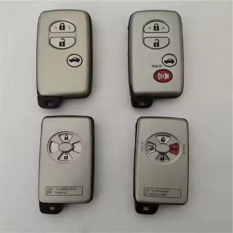 DAKATU Replacement Smart Remote Key Shell Case 2/3/3+1 4 Button For Toyota Prius Land Cruiser Prado 