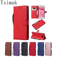 Leather Case For Samsung Galaxy J4 J5 J6 J7 Prime J8 A6 A7 A8 A9 Plus 2018 On5 On7 2016 C9 Pro Phone Cover Luxury Wallet Flip With Card Pocket Stand Slots Back Casing