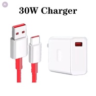 สายชาร์จ USB Type-C สำหรับ OnePlus Warp Charge 65W 8T ที่ชาร์จเร็วสำหรับ OnePlus 9 Pro 9 8T