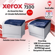 Refurbished Xerox Phaser 7100 A+ Color Laser Printer – 30ppm, Print Only, A3/A4 High-Quality Output