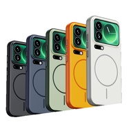 For Xiaomi 17 Pro Max, 17Pro,15Pro,17 15 Magnetic  Matte Durable Suction Back Cover 肤感磁吸手机壳