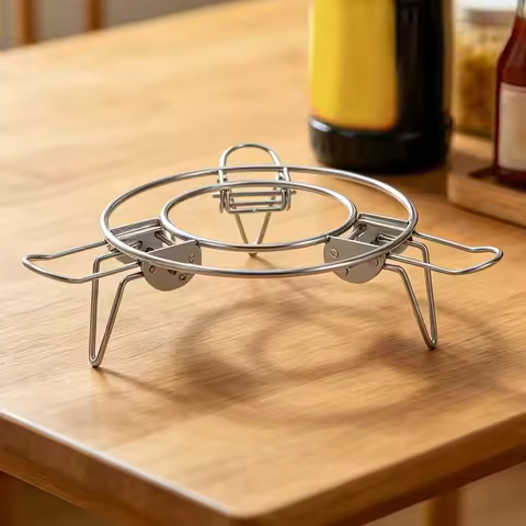 Stainless Steel Steamer Rack Expandable Foldable Steamer Stand Cooling Trivet Pot Steamer Insert Foo