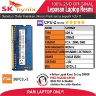 ET44 2GPC3L-2 RAM Laptop SKHYNIX PC3L-12800 2048MB SINGLE 1RX16