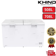 KHIND Chest Freezer|Peti Daging|Peti Beku FZ508 508L|FZ708 708L (2 Door)