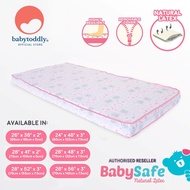 BabySafe Baby Natural Latex Mattress - (Various Sizes)