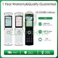 LG GD580 Lollipop Refurbished Unlocked Original LG dLite 3.15 MP 2.8"