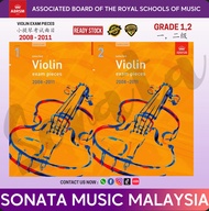 ABRSM MUSIC VIOLIN EXAM PCS YEAR 2008 TO 2011 GRADE 1 TO 2 British Royal Concert Student VIOLIN EXAM