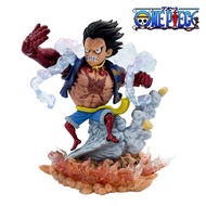 One Piece Monkey D. Luffy Gear Fourth G5 Mini Copy Resin Figure Decoration