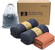 HmmtyRack Car Drying Towel XL 1300 GSM Premium Ultra Soft Microfiber 2Pack