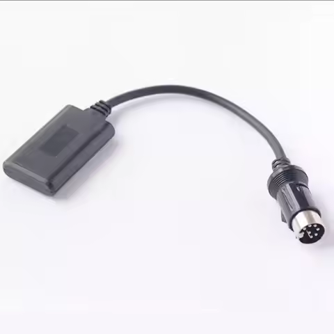 Car bluetooth Adapter Music Aux Module Cable Stereo AUX-IN Audio Radio Receiver Fit Alpine KCM-123B 