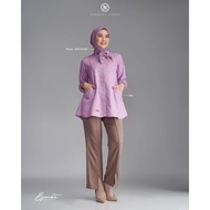 KEMEJA Bjorka Blouse by Nadheera Luxury | Latest Plain Shirts | MODERN Blouse