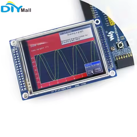 Waveshare HY32D 3.2 inch TFT LCD Touch Screen Display 320*240 XPT2046 Controller LCD Controller ILI9
