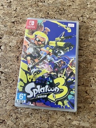 Nintendo Switch Splatoon 3  斯普拉遁3  漆彈大作戰3 中文版