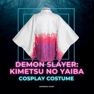 Galaxy Animation Kimono Feather Cosplay Demon Slayer: Kimetsu no Yaiba - Ubuyashiki Yoya - Baju Cosp