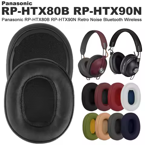 Earphone pads For Panasonic RP-HTX80B RP-HTX90N Retro Noise Htx9 Htx7a Htx7 replacement Earpads Mesh