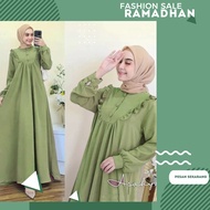 KATUN Wholesale Gamis For Women Teenagers Simple Adults Latest Crinkle Cotton Material 2023 Plain Dr