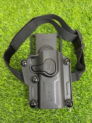 ซองปืuพกนoกเพลสต่ำรัดขา CYTAC MEGA-FIT ใสได้หลายรุ่น เช่น G19/sig320/CZ P-10c