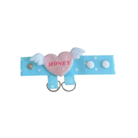 INS Hearts Wings Star Bag Strap Extension Buckle Pain Bag Buckle Stars Musical Notes Buckle Bag Hang