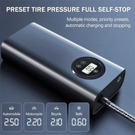 Tire Inflator Portable Air Compressor-Portable Air Compressor for Car,Digital Tire Pressure Gauge,El