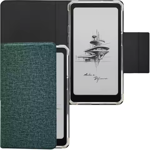 2in1 Detachable Flip Case for Onyx Boox Palma2 (2024 Release) TPU Transparent Cover with Auto Sleep/