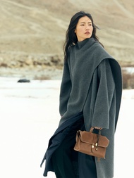 Songmont กระเป๋าสะพายข้างกระเป๋ากระเป๋าหนังสือขนาดเล็กสำหรับผู้หญิงและผู้ชาย