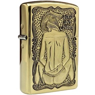 UKIR 3D KEROSENE LIGHTER ZORRO GOLD ZORRO 3D