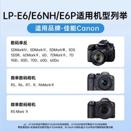 Batteri Canon LP-E6NH/E6P Green Giant Power 2000mAh 3C Certified ชาร์จได้ 2 ชั้น ใช้กับกล้อง Canon 6