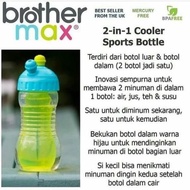 Brother Max Drinks Cooler Sports Bottle Blue