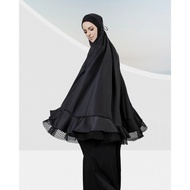 (AS-IS) Telekung ARJANA Damier in Black