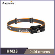 Fenix HM23 Compact Ultralight Headlamp 240Lumens Waterproof Include AA Battery Headlight