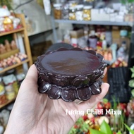 Lotus stand 9.5cm wide x 3.5cm high