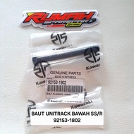 ORIGINAL NINJA SS R LOWER UNITRACK BOLT kawasaki 92153-1802