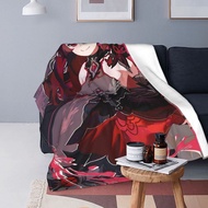 Honkai Impact 3 Action Game Blanket Flannel Autumn/Winter Pretty Girl Anime Warm Throw Blankets for