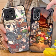 Delicious in Dungeon 01 Glass Phone Case For Xiaomi POCO X3 X4 GT NFC X5 X6 PRO 5G F3 F4 F5 M3 M4 M5