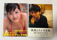 綾瀨遙 Haruka Ayase 日本寫真 2 本 綾瀬はるか 2nd 寫真集 & Momento 綾瀬はるか ひと夏．．．& Momento
