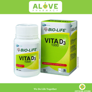 BIO-LIFE VITA D3 1000MG 60SX2