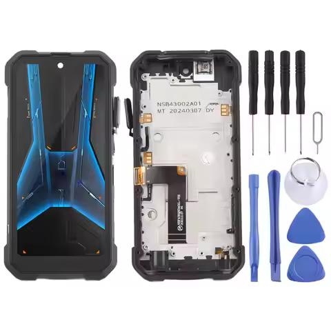 For Unihertz 8849 Tank Mini 1 LCD Screen with Digitizer Full Assembly Mobile Phone Replacement Parts