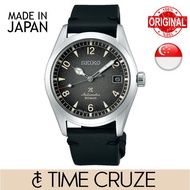 [Time Cruze] Seiko SPB159J Prospex Alpinist Japan Made Automatic Black Leather 200M Men Watch  SPB159 SPB159J1