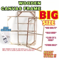 (BIG Size) Wooden Frame / Canvas Frame  - Solid Wood - XL Size - DIY Frame Kayu - Custome Size Frame
