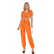 Prisoner Cosplay Suit for Women - Perfect for Parties and Shows