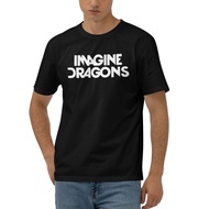 Oversize New Design Mens Tshirts Imagine Dragons Cotton T-Shirt