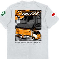 KATUN ISUZU ELF NKR71 TRUCK T-SHIRT | ELF TRUCK T-SHIRT, 24S COMBED COTTON, THICK