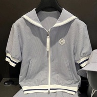 Women's golf clothing gfore g/fore golf sailor zipper top jacket