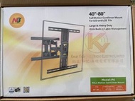 地鋪現貨😍NB 新款活動式P6 40-80寸雙臂式電視機架    Full Motion Cantilever  Mount  For Led and LCD TVs  Large & Heavy D