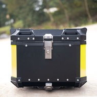 Aluminum Alloy Tail Box Motorbike Trunk Electric Car Takeaway Tail Box Waterproof Anti-Abnormal Soun