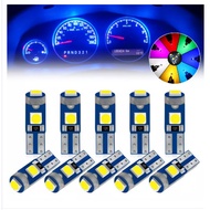1Pcs T5 w3w, W1, 2W, 3030 car LED light bulb dashboard, LED lamp, light dashboard car