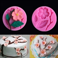 Silicone mold for flowers, twigs, leaves, branches, blooming, fondant, cake decoration