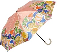 Aurora Borealis 1CN 12001 Women's Folding Umbrella, Light Orange, One Size Fits Most, light orange